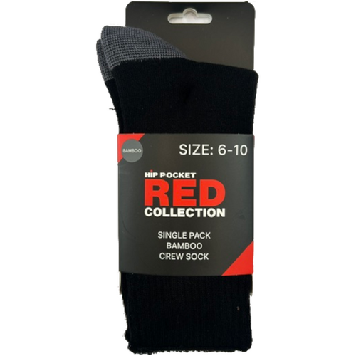 WORKWEAR, SAFETY & CORPORATE CLOTHING SPECIALISTS HP Red Collection Bamboo Single Pack