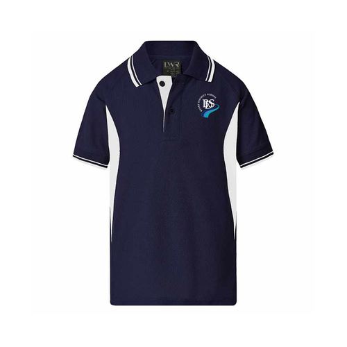 WORKWEAR, SAFETY & CORPORATE CLOTHING SPECIALISTS Polo - Adults Sizes (Inc Logo)-Navy / White