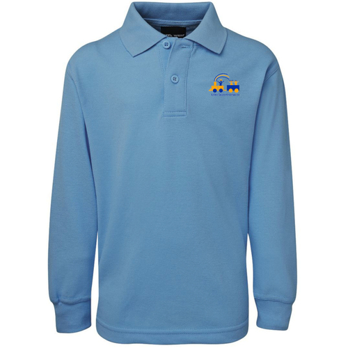WORKWEAR, SAFETY & CORPORATE CLOTHING SPECIALISTS - JB's Kids Long Sleeve 210 Polo (Inc Logo)