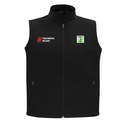 WORKWEAR, SAFETY & CORPORATE CLOTHING SPECIALISTS Mens Apex Vest (EMBROIDERY: KFFNC (LHS)  TODD NEWMAN BUILDERS (RHS))