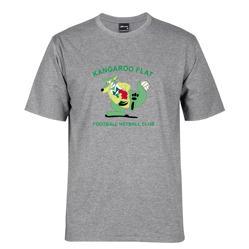 WORKWEAR, SAFETY & CORPORATE CLOTHING SPECIALISTS Retro Logo Tee - 13% Grey Marle