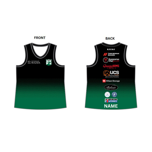 WORKWEAR, SAFETY & CORPORATE CLOTHING SPECIALISTS Female Training Singlet (with name) (SUBLIMENTED)